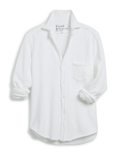 Load image into Gallery viewer, Frank &amp; Eileen | Eileen Sweatshirt Button-Up White