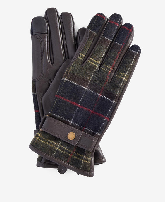 Barbour Aubrey Waterproof Tartan Gloves