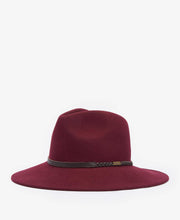Load image into Gallery viewer, Barbour Tack Fedora | Cabernet