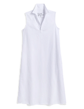 Load image into Gallery viewer, Frank &amp; Eileen Lily Popover Tank Maxi Dress | Famous Denim White