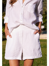 Load image into Gallery viewer, Frank &amp; Eileen Amalfi Getaway Set | White Washed Linen