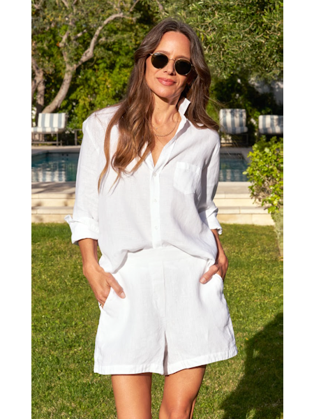 Frank & Eileen Amalfi Getaway Set | White Washed Linen