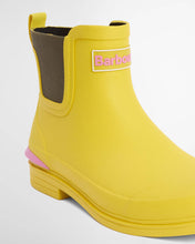 Load image into Gallery viewer, Barbour Abbeyfield Ankle Wellington Boots | Amber Haze Yellow