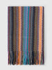 Missoni Scarf With Zigzag Pattern & Fringes | Assortment