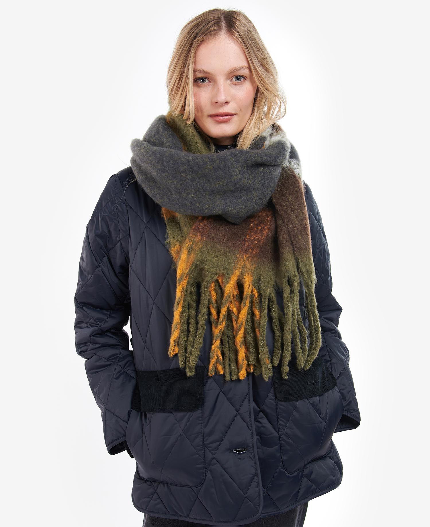 Barbour best sale herringbone scarf