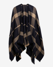 Load image into Gallery viewer, Barbour Women's Isabelle Tartan Serape | Midnight Tartan