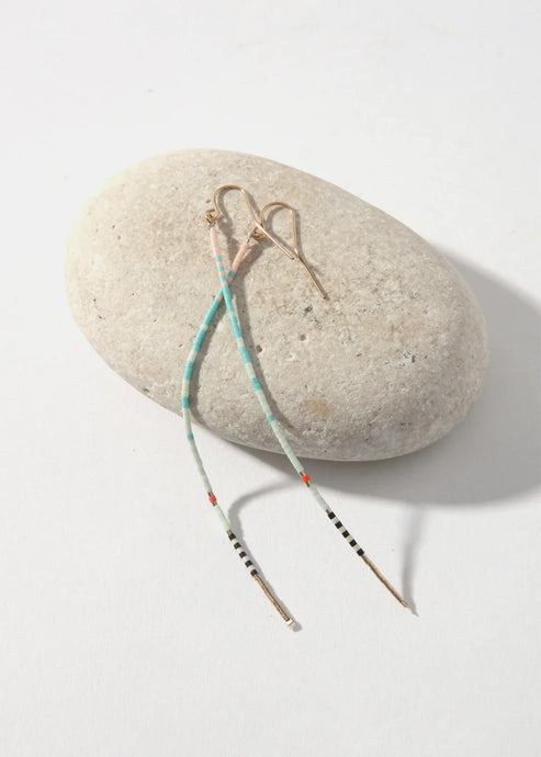 Iwona Ludyga Design LaLoba Earrings | Multi Mint Long