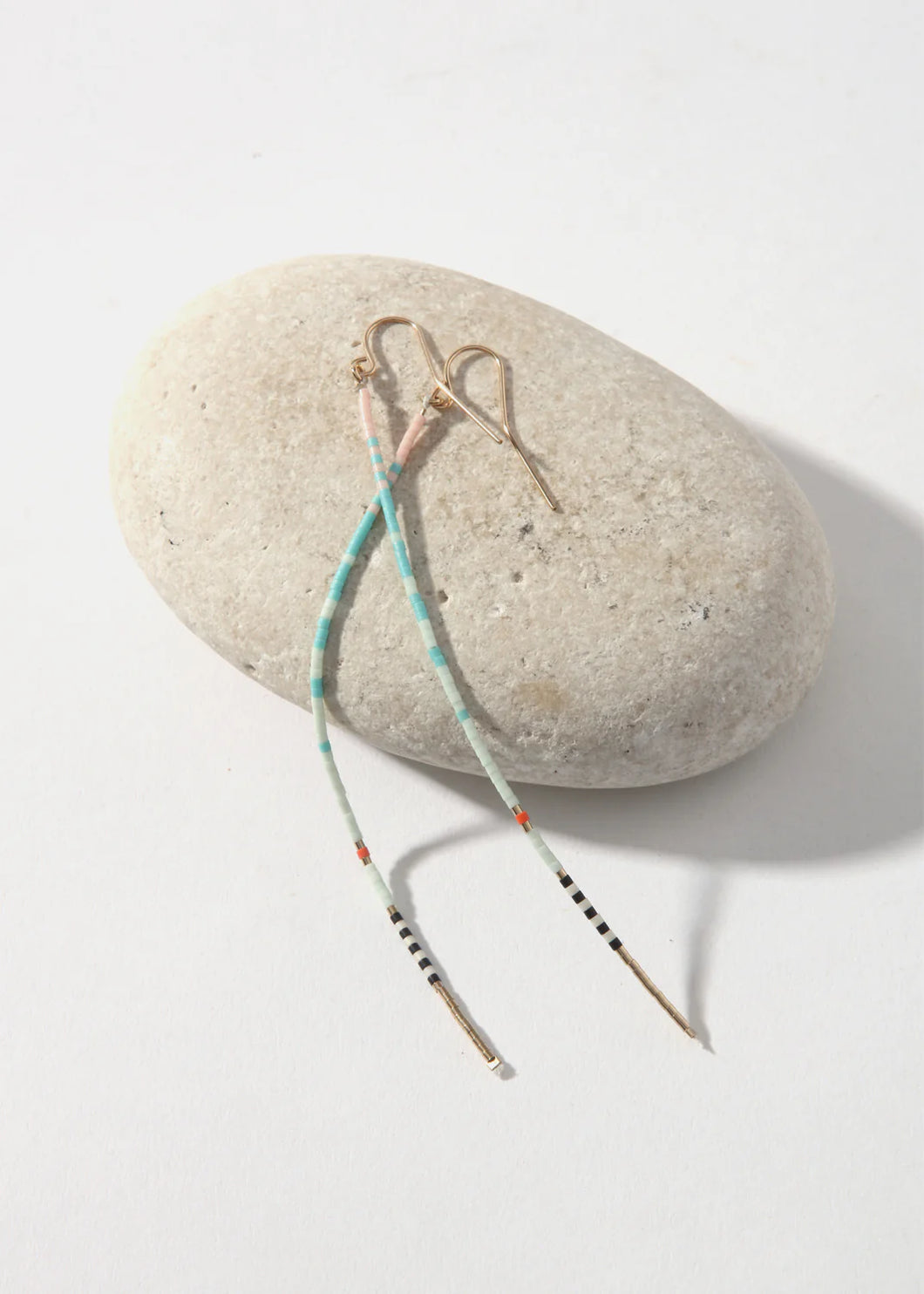 Iwona Ludyga Design LaLoba Earrings | Multi Mint Long