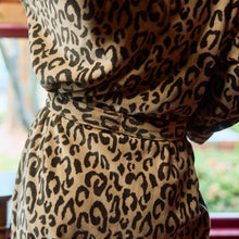 Load image into Gallery viewer, Weezie Towels Long Plush Robe | Leopard