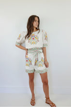 Load image into Gallery viewer, Nibi MTK Liana Puff Sleeve Top | Dune Garden