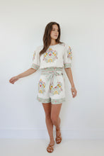 Load image into Gallery viewer, Nibi MTK Maeve Belted Shorts | Dune Garden