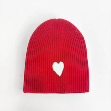 Load image into Gallery viewer, Kerri Rosenthal Love Cotton Cashmere Beanie | Cherri Red
