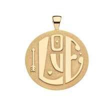 Load image into Gallery viewer, Jane Win Jumbo LOVE Pendant | 16-18&quot; Rolo Chain