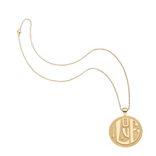 Load image into Gallery viewer, Jane Win Jumbo LOVE Pendant | 16-18&quot; Rolo Chain