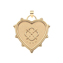 Load image into Gallery viewer, Jane Win LOVE Is In The Air Heart Pendant On 18&quot; Drawn Link Chain