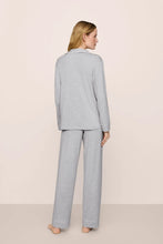Load image into Gallery viewer, EBERJEY Gisele TENCEL™ Modal Long PJ Set | Heather Grey &amp; Sorbet Pink