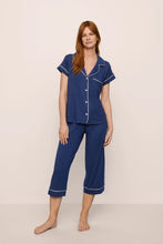 Load image into Gallery viewer, Eberjey Gisele TENCEL™ Modal Short Sleeve Cropped PJ Set