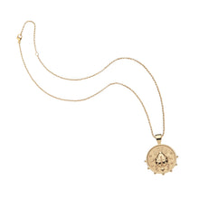 Load image into Gallery viewer, Jane Win LUCK Be A Ladybug SMALL Coin Necklace