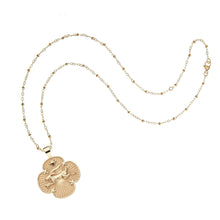 Load image into Gallery viewer, Jane Win Lucky Rabbit Quatrefoil Necklace