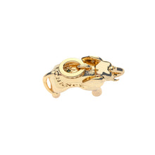 Load image into Gallery viewer, Jane Win Lucky Bonne Chance Elephant Charm On 16-18" Classic Rolo Chain