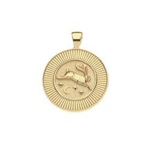 Load image into Gallery viewer, Jane Win LUCKY Rabbit JW Original Pendant Coin | 18&quot; Drawn Link Chain
