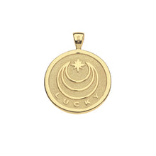 Load image into Gallery viewer, Jane Win LUCKY Rabbit JW Original Pendant Coin | 18&quot; Drawn Link Chain