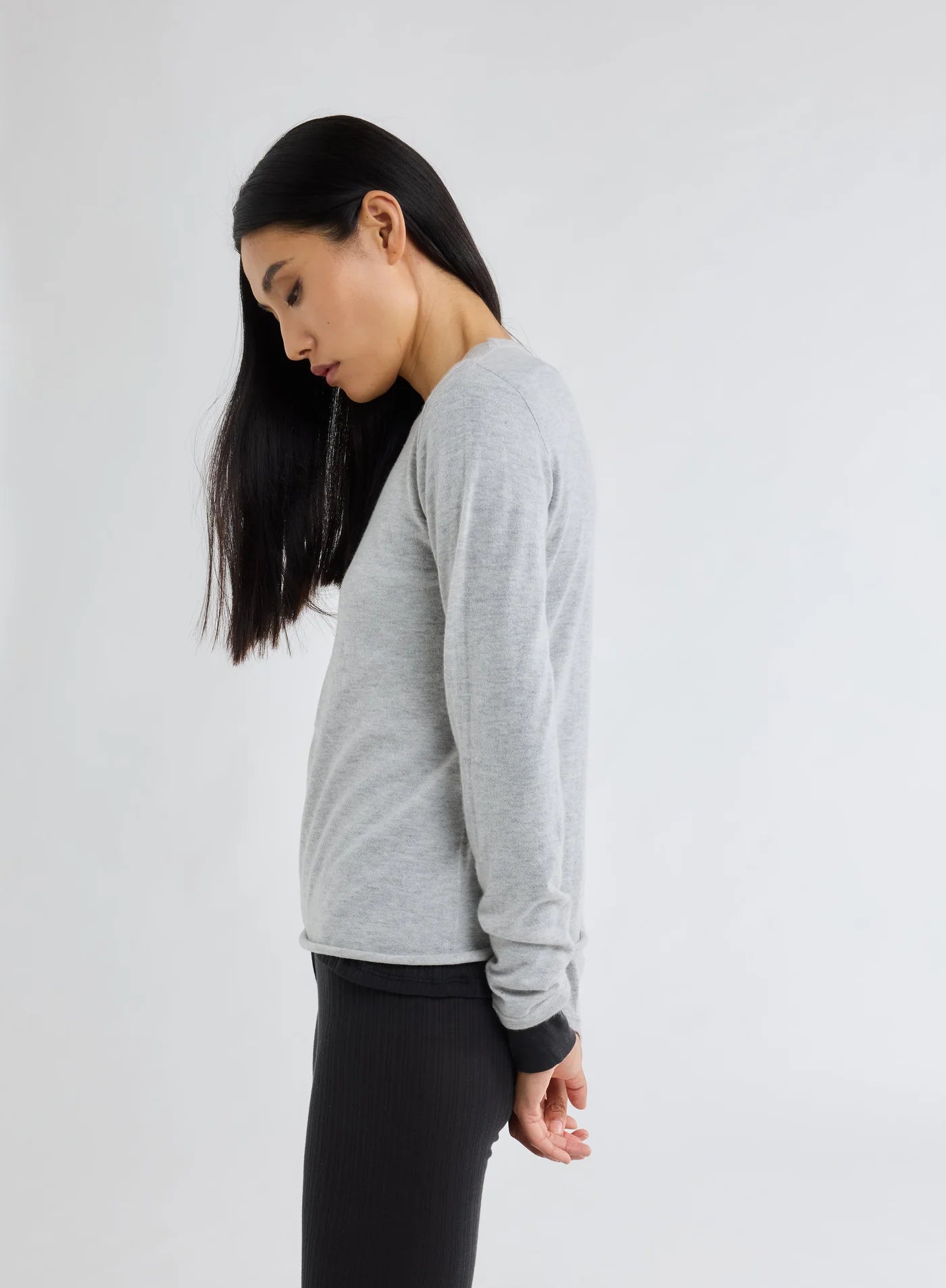 Majestic Filatures 100 Machine Washable Cashmere Crewneck Sweater B Cat Kate Boutique