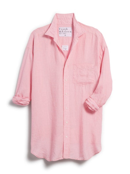Frank & Eileen Mackenzie One Size Button Up | Bubblegum Pink