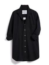 Load image into Gallery viewer, Frank &amp; Eileen | Mackenzie Black Flannel Oversized Top