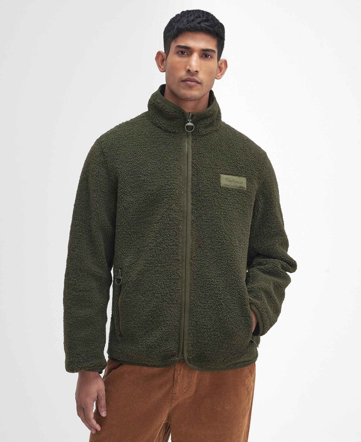 Barbour Men s Reversible Fleece Jacket Fern
