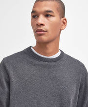 Load image into Gallery viewer, Barbour Men's Pima Cotton Crewneck Sweater | Charcoal