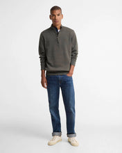 Load image into Gallery viewer, Barbour Men's Cotton Half Zip Knitted Jumper | Olive Marl