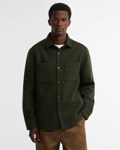 Load image into Gallery viewer, Barbour Men's Marlton Tailored Wool-Blend Overshirt | Sage