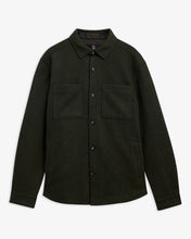 Load image into Gallery viewer, Barbour Men's Marlton Tailored Wool-Blend Overshirt | Sage