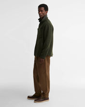 Load image into Gallery viewer, Barbour Men's Marlton Tailored Wool-Blend Overshirt | Sage