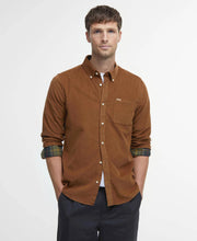 Load image into Gallery viewer, Barbour Men's Ramsey Tailored Corduroy Shirt | Sandstone