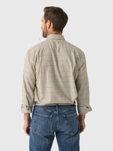 Load image into Gallery viewer, Barbour Men&#39;s Henderson Thermo Weave Long-Sleeved Shirt | Ecru