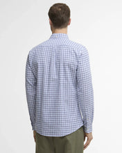 Load image into Gallery viewer, Barbour Men's Nelson Long-Sleeved Tailored Shirt | Gingham Blue