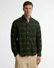 Load image into Gallery viewer, Barbour Men's Mineral Tartan Authentic-Fit Long-Sleeved Shirt | Pine Glen
