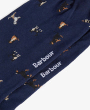 Load image into Gallery viewer, Barbour Men's Mavin Dog Socks | Mid Blue
