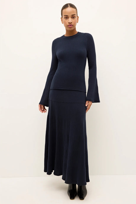 Marie Oliver Kaylan Skirt | Navy