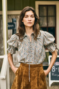 Hunter Bell Mayfair Blouse | Made with Liberty Fabric