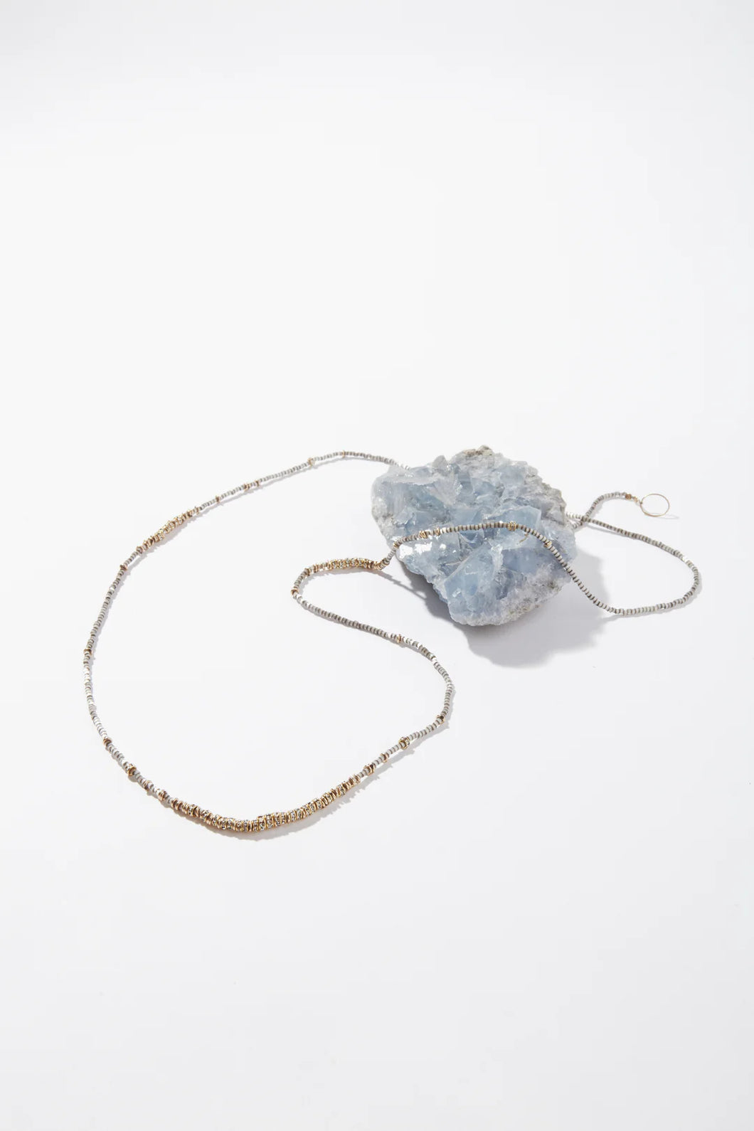 Iwona Ludyga Design Plene Lune Crystals Long Full Necklace