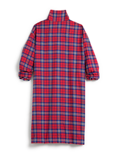 Load image into Gallery viewer, Frank &amp; Eileen Penny Pajama Nightshirt | Red, Yellow, Blue Plaid