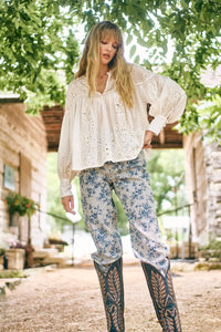 Hunter Bell Lakelynn Pant | Cornflower Blue