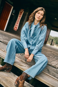 Hunter Bell Odessa Shirt | Vintage Denim