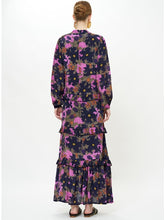 Load image into Gallery viewer, Oliphant Mock Neck Maxi | Suzani Navy