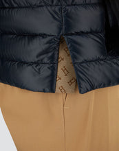 Load image into Gallery viewer, Herno VEST IN NYLON ULTRALIGHT AND MONOGRAM | Navy Blue