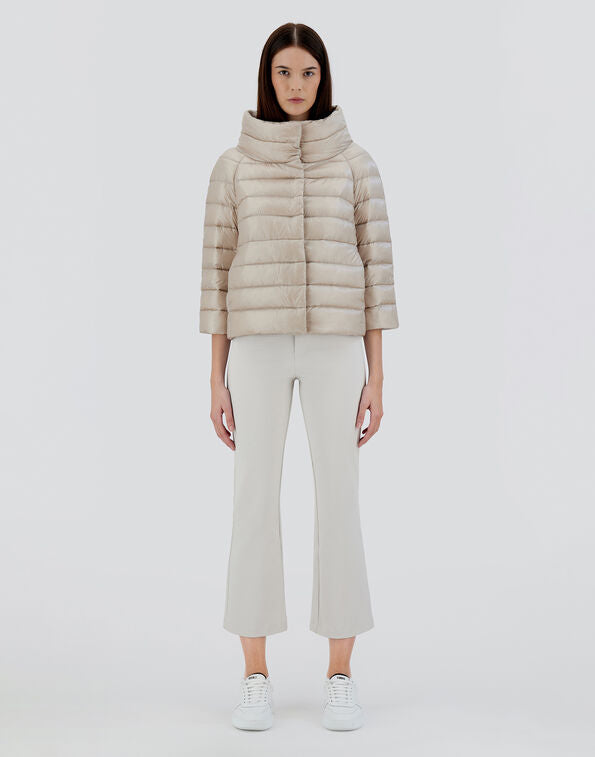 Herno Piumino Cappa Iconico Sofia Jacket | Chantilly Cream