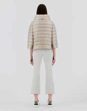 Load image into Gallery viewer, Herno Piumino Cappa Iconico Sofia Jacket | Chantilly Cream